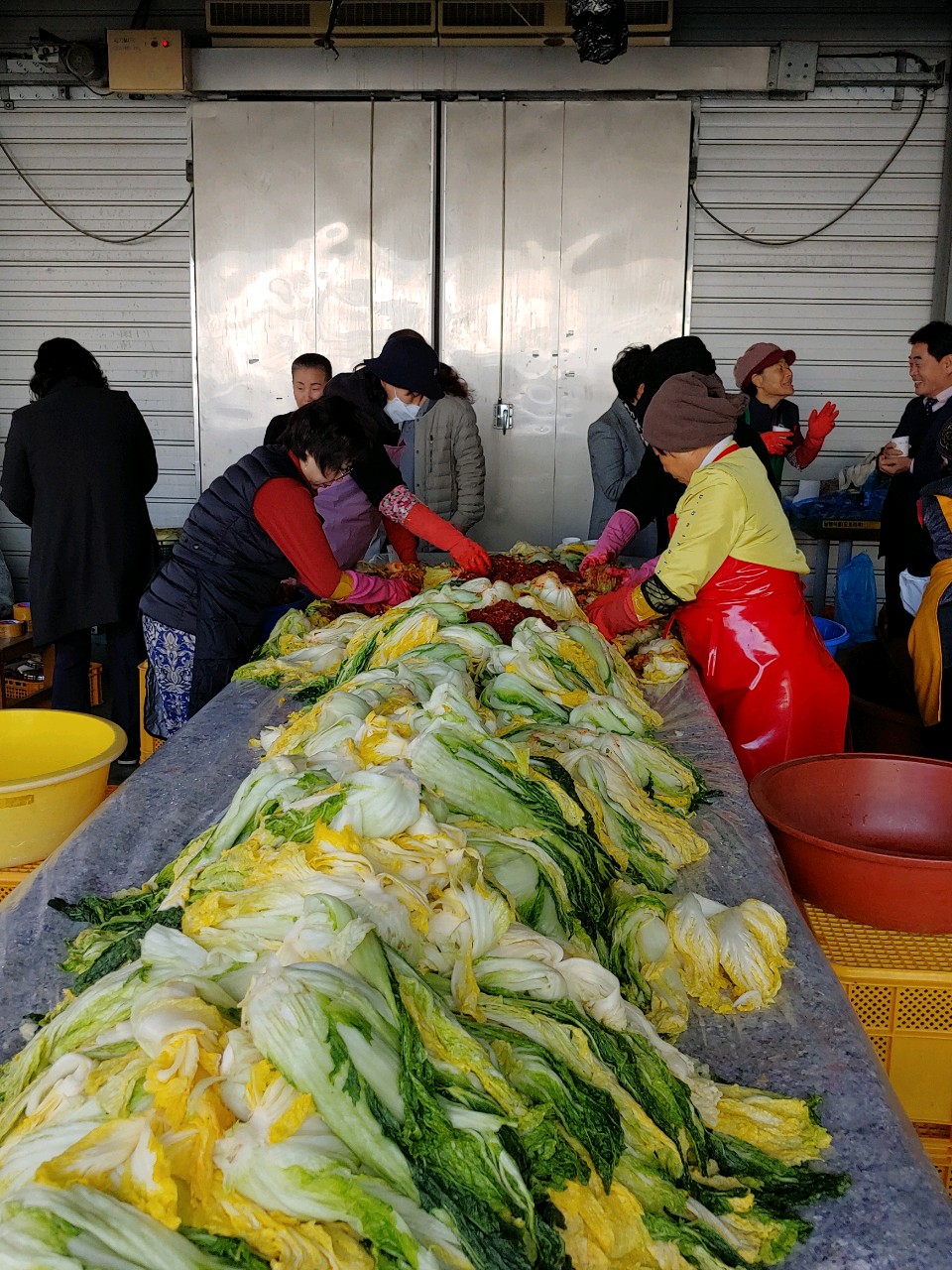 완주군 구이면 농가주부모임, 사랑의 김장나눔1