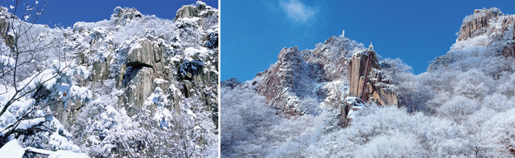 대둔산도립공원 겨울