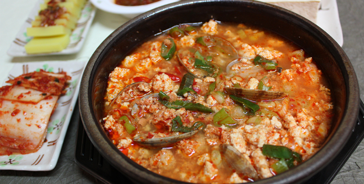 순두부백반