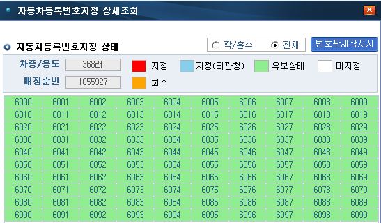 승용긴번호판천공(368러6000~6099).JPG