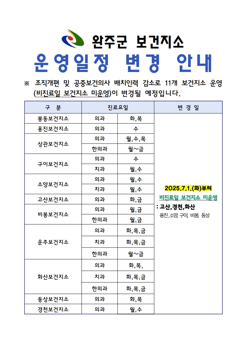 완주군 보건지소 운영일정 변경 안내 (1)_1.jpg