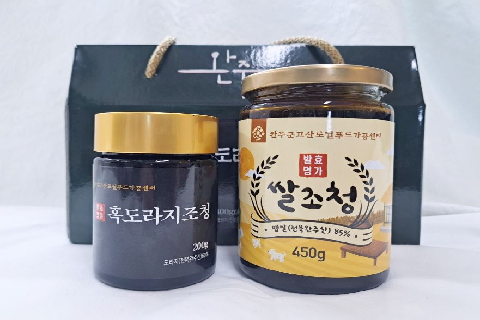 로컬생산자 협동조합-발효명가조청세트 사진.jpg