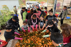 완주군 “가족이 함께 담근 김장김치”