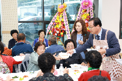완주군 화산면, 어르신 300여 명 대상 ‘사랑의 밥차’