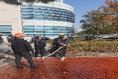 완주군청소년수련관, 소방훈련 진행