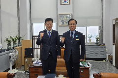 유희태 군수, 국회 찾아 수소·혁신도시 예산 반영 총력
