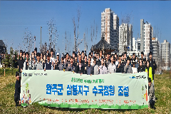 완주군 “여름날 화사한 수국 기대하세요”