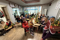 완주 동상면 16개 마을에 찾아간 크리스마스