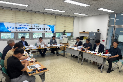 완주군, 도·군의회 농가 손잡고 조경수 활성 간담회