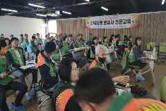 완주군 지역자율방재단, ‘방재사 전문교육’ 이수