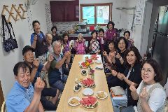 완주군 신임 구이면장, 46개 마을 경로당 간담회