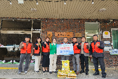 어울림봉사단, 선덕보육원에 후원금 및 백미 전달