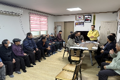 완주군 용진읍, 소통 간담회 불편 사항 현장 점검