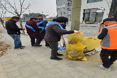 완주군 삼례읍, 삼봉지구 ‘봄맞이 대청소’