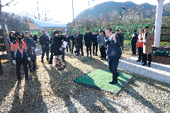 완주군, ‘고산 만경강 파크골프장’ 준공