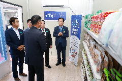 “즉시 지원” 완주군, 먹거리 안전망 ‘그냥드림’ 개소
