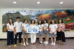 완주 화산중, 어르신 위한 ‘닭볶음탕 밀키트’ 후원
