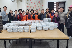 완주군 운주교회, 사랑의 반찬 나눔