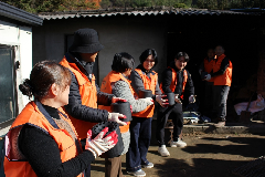 완주군 상관면 지역사회보장협의체, 연탄 나눔