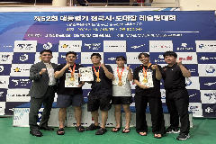 완주군청 여자 레슬링팀, 전국대회 선수 전원 금메달