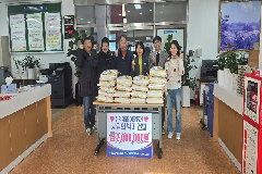 완주군장애인연합회, 경천면 취약계층에 백미 후원