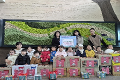 완주군 이서면 아기둥지 어린이집, 성금‧물품 후원