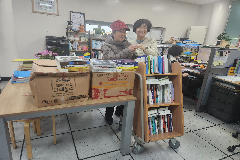 완주 봉동 소길영·서동례 가족, 올해 두 번째 도서 기증