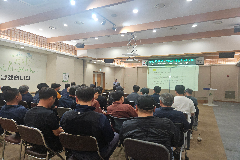 완주군, 환경미화원·운전원 대상 특별안전교육