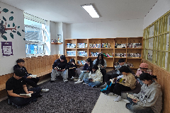 완주군청소년수련관 매주 책 읽기 프로그램 완료