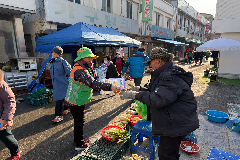 완주군, 전통시장 찾아 지진 안전 캠페인 전개