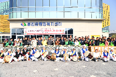 완주 용진읍 주민 손으로 키운 쌀·배추 취약계층 나눔