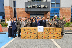 완주군 여성예비군소대 보훈활동