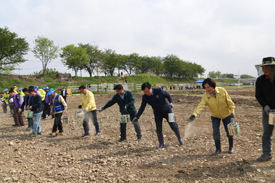 삼례만경강둔치꽃씨뿌리기행사(54).JPG