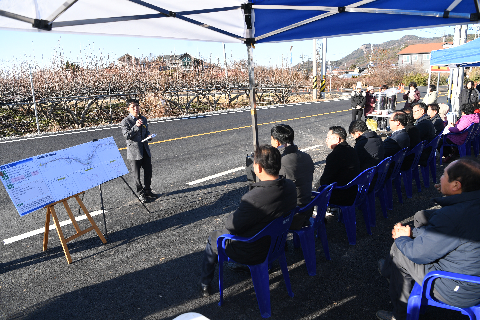 용진 설경~두억간 도로 개통식 (1).JPG