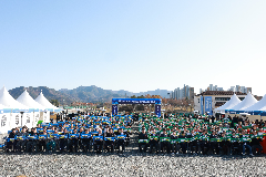 완주 4대도시진입 기념 및 종합운동장 기공식