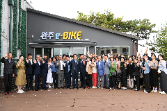 e-bike 자전거 대여소 개소식
