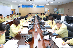 을지훈련 최초 상황보고